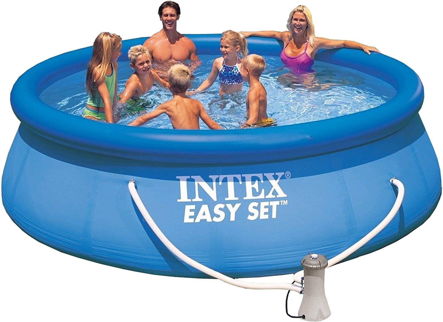 Intex Easy Set Pool 457 x 91 cm mit Filterpumpe.Art 56412GS
